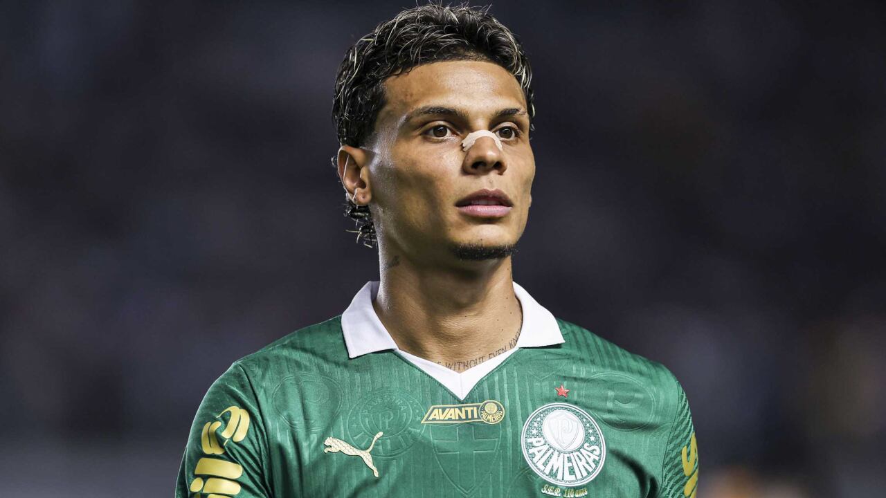 Richard Ríos, volante de Palmeiras y la Selección Colombia