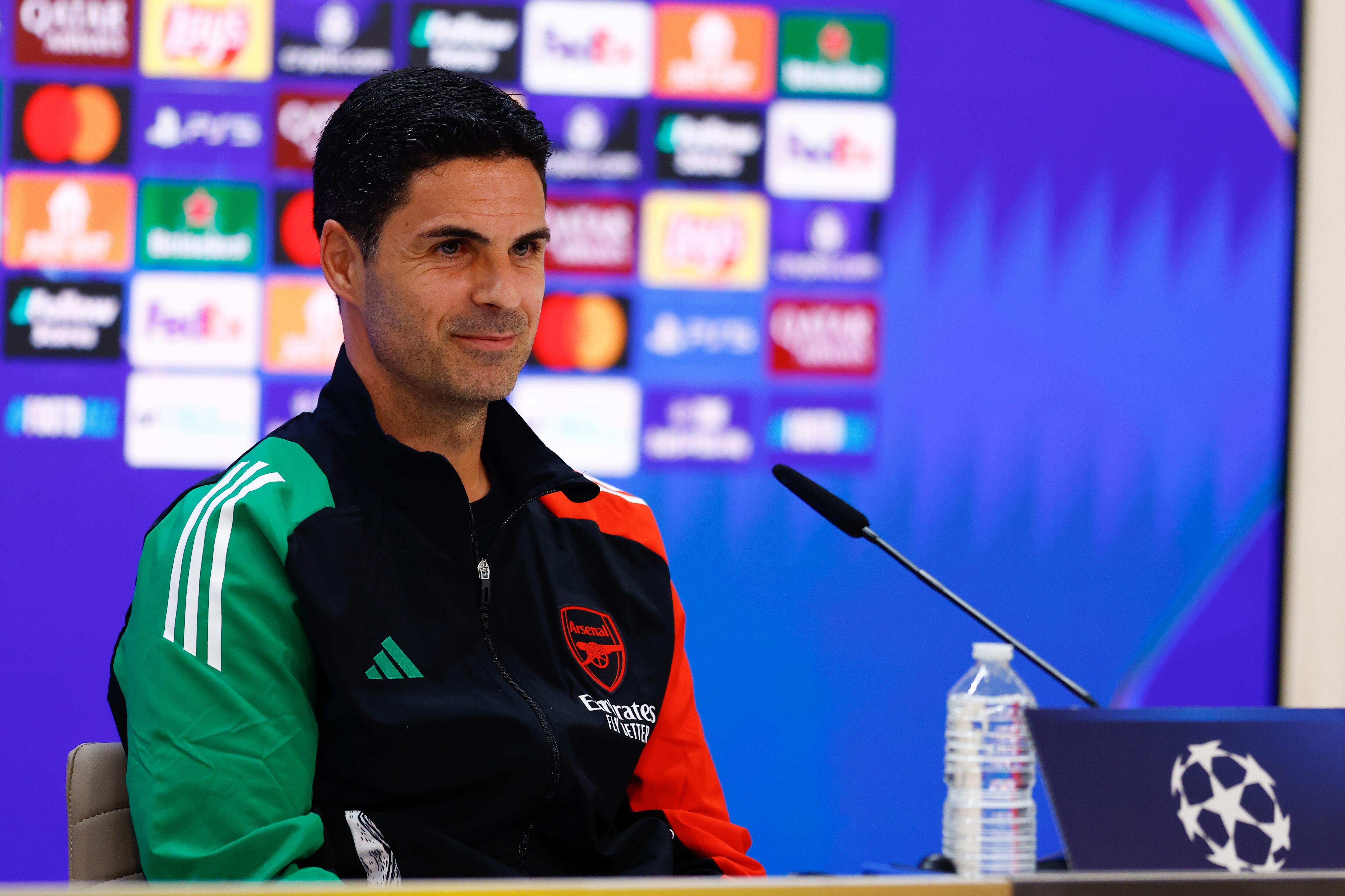 Arteta se mostró muy positivo de cara a lo que será el juego.