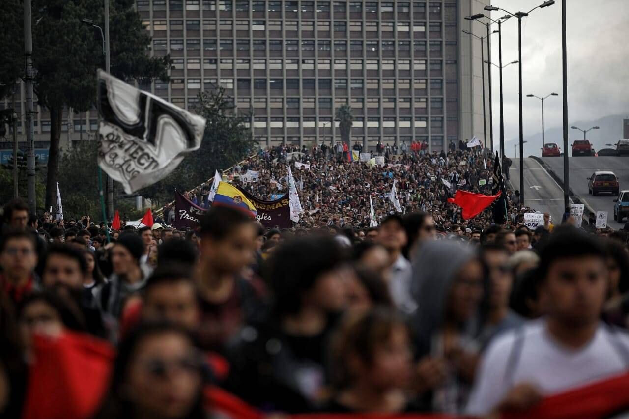 En este mes se realiza un paro nacional el 19 de noviembre y la conmemoración del paro del 21 de noviembre del año pasado. 