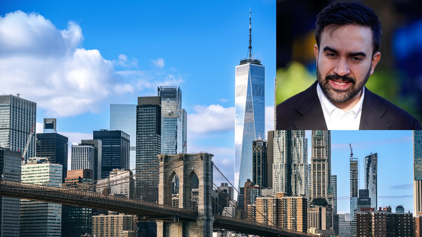 El político demócrata Zohran Mamdani, cuya victoria en las primarias de Nueva York ha generado inquietud entre los grandes contribuyentes.