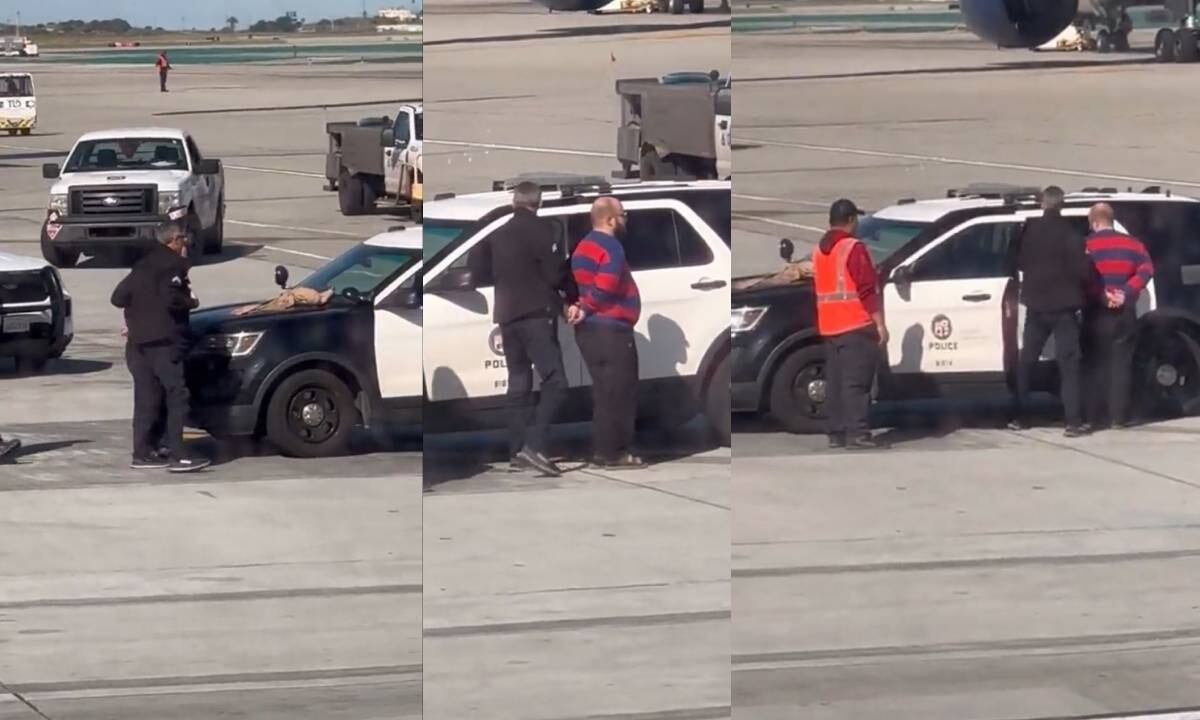 Según medios locales,  “el sujeto fue transportado a un hospital local para una evaluación mental”.