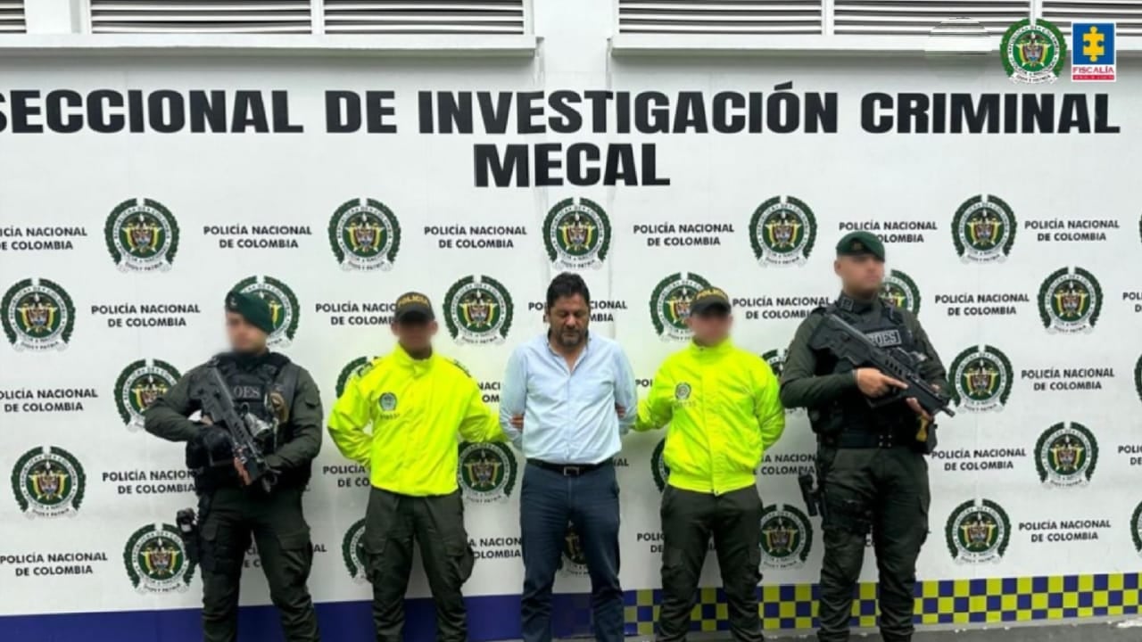 Alias El Contador capturado con fines de extradición.