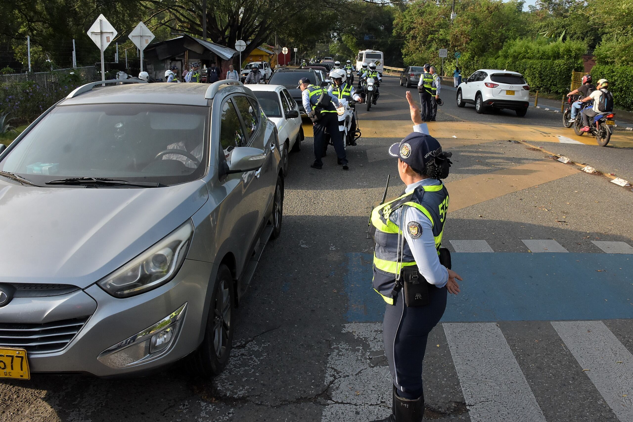 Prueba piloto contraflujo avenida cañasgordas