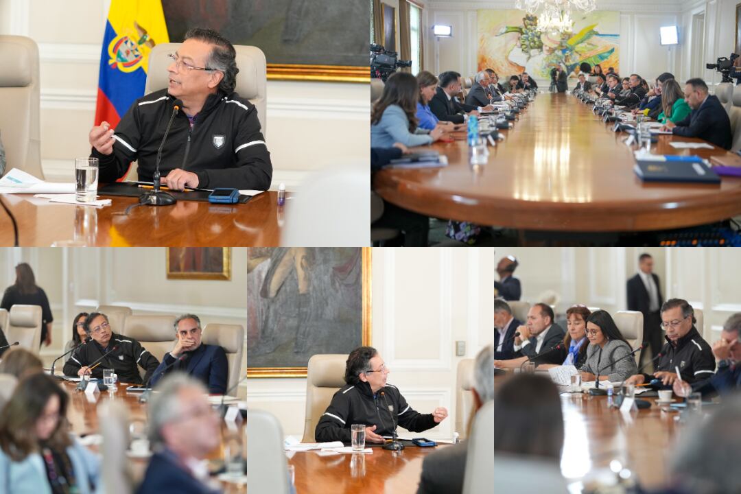 Consejo de ministros Gustavo Petro.