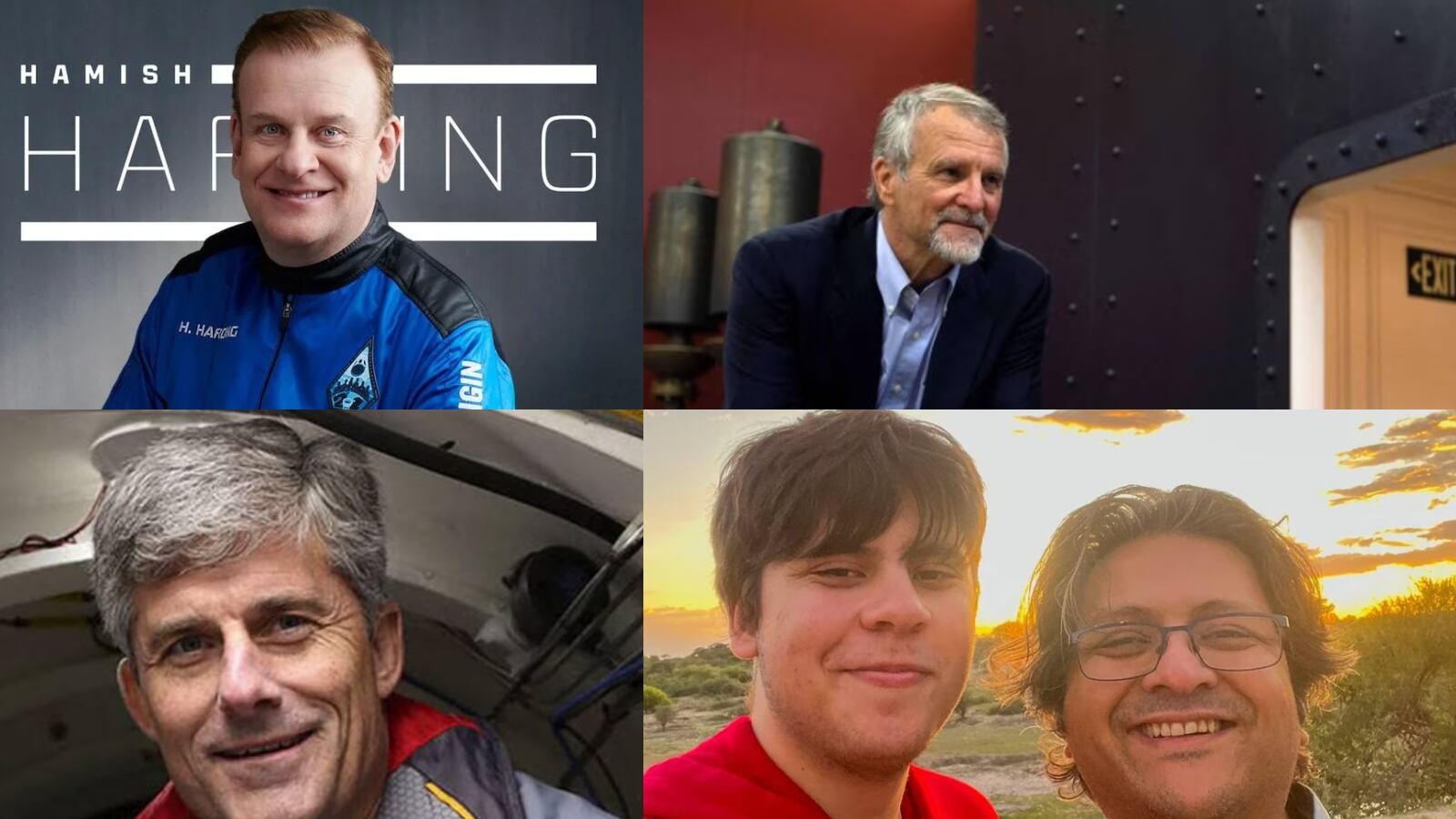 Fallecidos submarino Titán