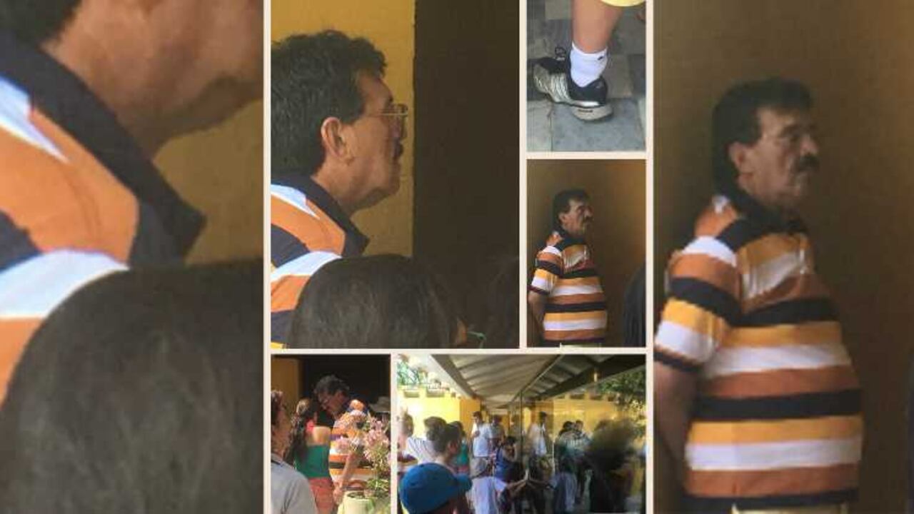 El exsenador Bernal Amorocho fue visto en la Quinta de San Pedro Alejandrino en Santa Marta con un brazalete electrónico bajo la media.
