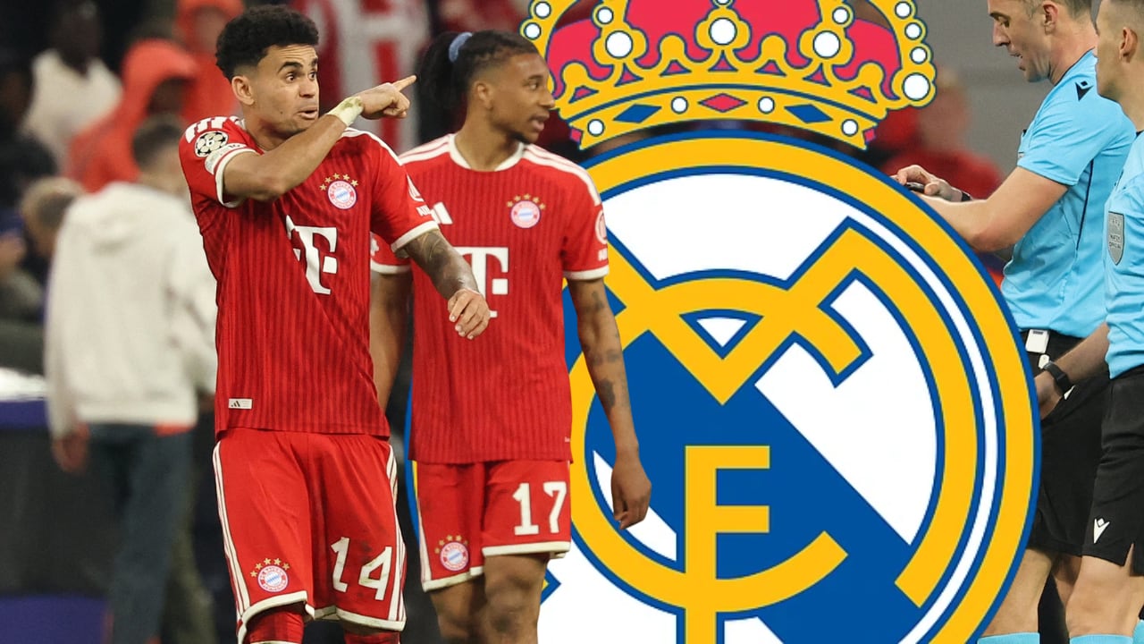 Luis Díaz y Michael Olise en Bayern Múnich. El francés había sido relacionado con Real Madrid