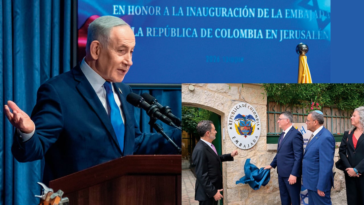 La apertura de la embajada de Colombia en Israel hecha esta semana en Jerusalén.