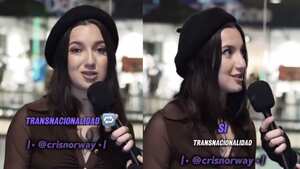 Mujer colombiana asegura sentirse francesa