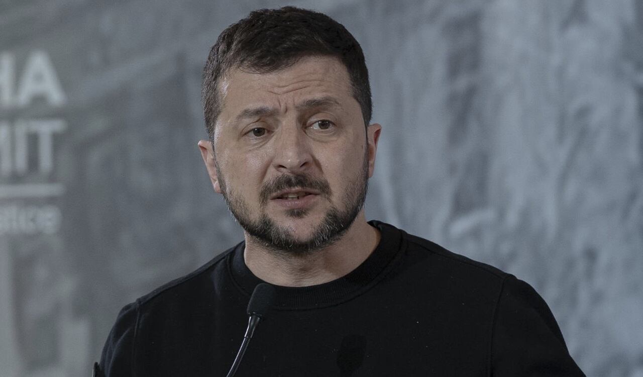 Volodímir Zelenski, presidente de Ucrania, envió fuertes palabras al gobierno de Rusia