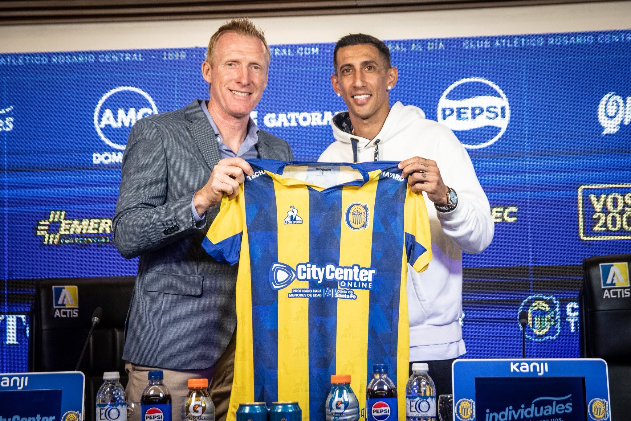 Ángel Di María nuevo jugador de Rosario Central