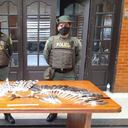 Fauna silvestre incautada.