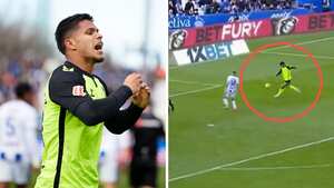 Gol del Cucho Hernández en el Leganés vs. Betis.