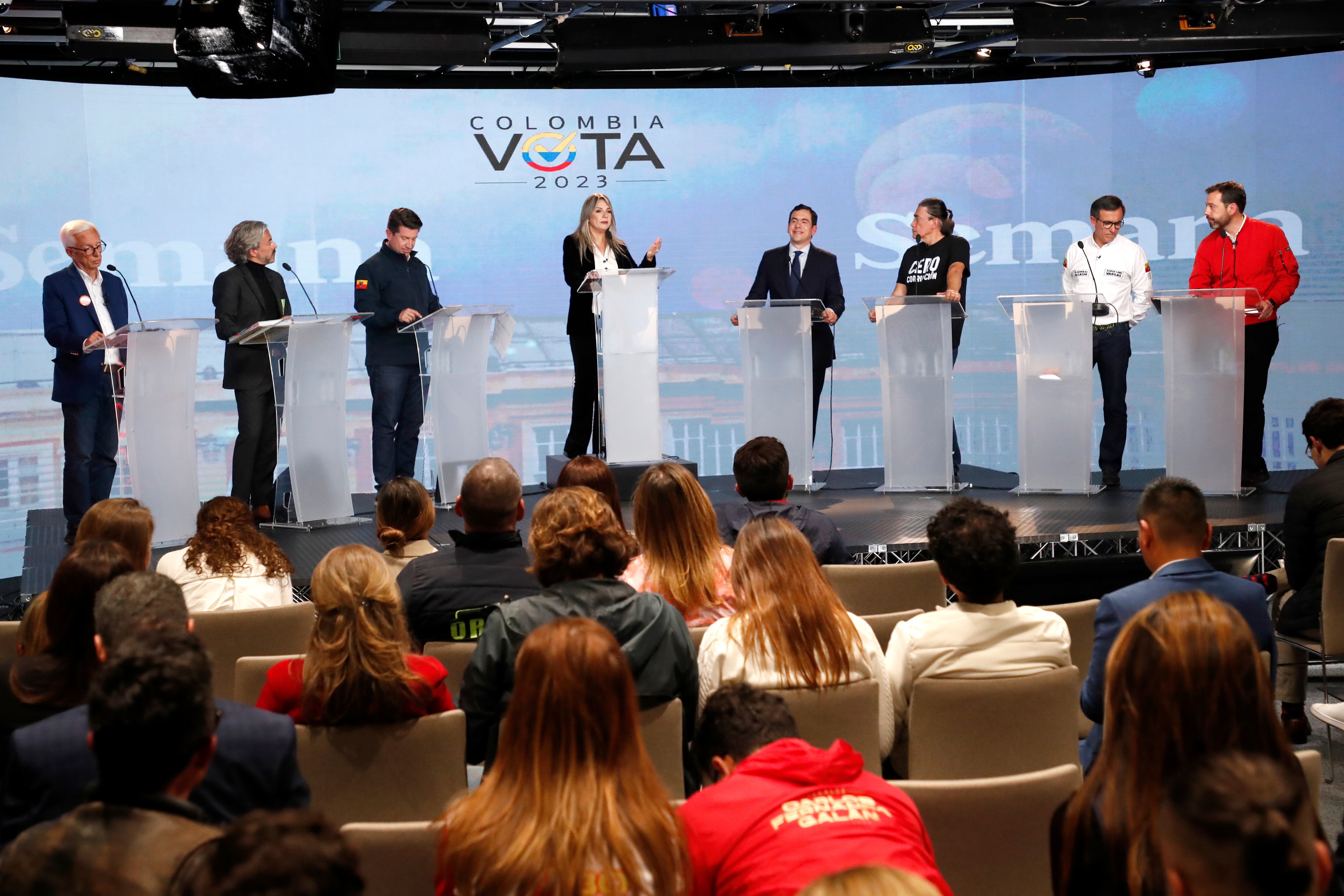 Debate final de Candidatos a la Alcaldía de Bogotá 2023