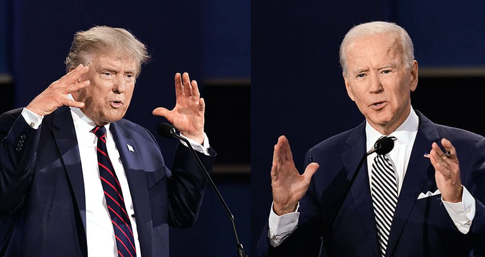 Los gringos confirmaron todo lo que han sabido de Trump en los últimos cuatro años. Pero también que, si votan por biden, lo harán solo porque es una persona decente, aunque no los convenza