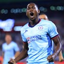 Diber Cambindo en el duelo de Monterrey v Cruz Azul - Torneo Apertura 2023 Liga MX