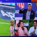 Sheyla García y Eduardo Luis tuvieron un cruce en pleno programa de Win Sports