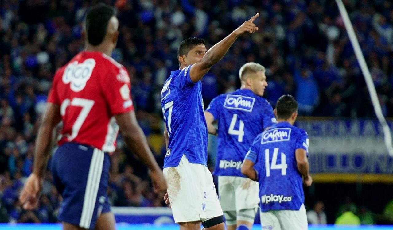 Luis Carlos Ruiz puso en ventaja en el juego de vuelta a Millonarios.