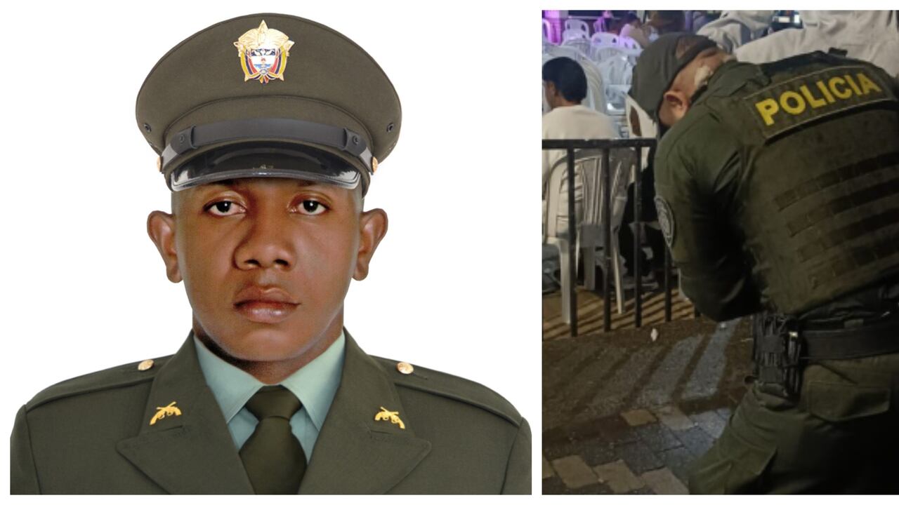 El patrullero Luis Carlos González Bejarano fue asesinado en Andes, Antioquia.