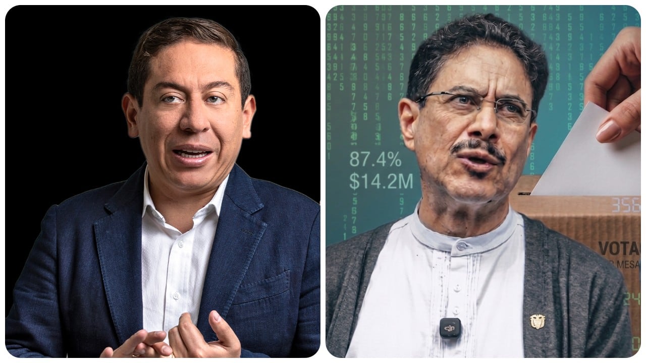 Carlos Amaya e Iván Cepeda.