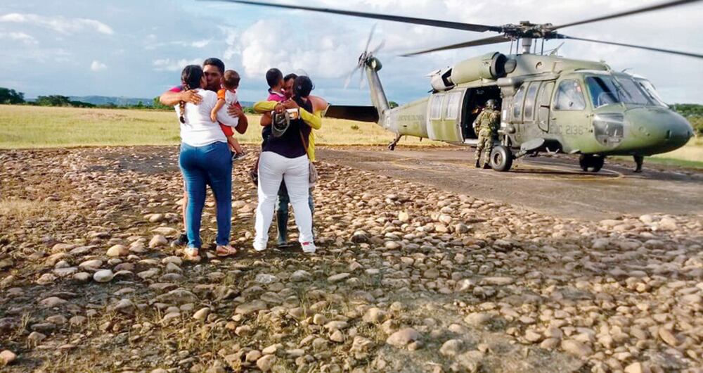 Acciones delictivas de secuestro.