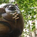 El gato (escultura), de Fernando Botero.