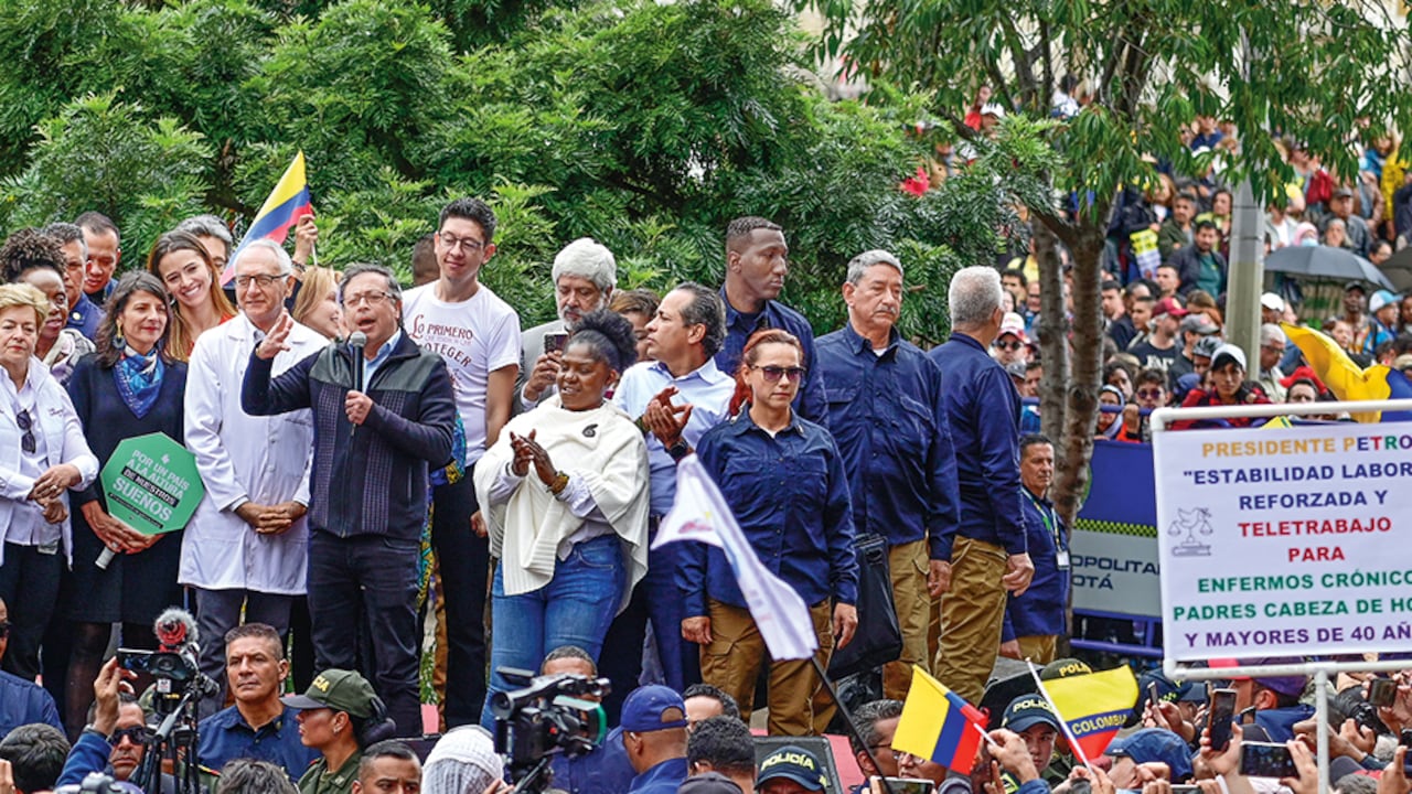 El presidente Gustavo Petro directamente está empujando las movilizaciones del 27 de septiembre en favor de sus reformas. Lo hace para demostrar que aún tiene poder de convocatoria en el asfalto.