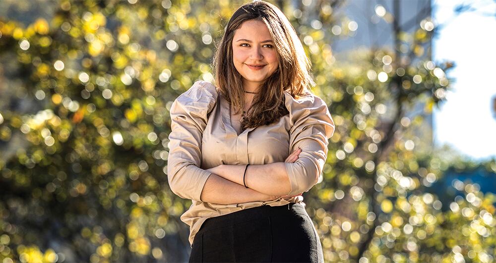 Laura Juliana ColmenaresPsicóloga Esta estudiante cucuteña no solo logró uno de los mejores puntajes en las pruebas Saber 11, también en las Saber Pro tuvo un resultado destacado.