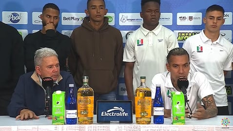 Dayro Moreno y el plantel del Once Caldas dan la cara tras sumar cuatro derrotas en cinco partidos.