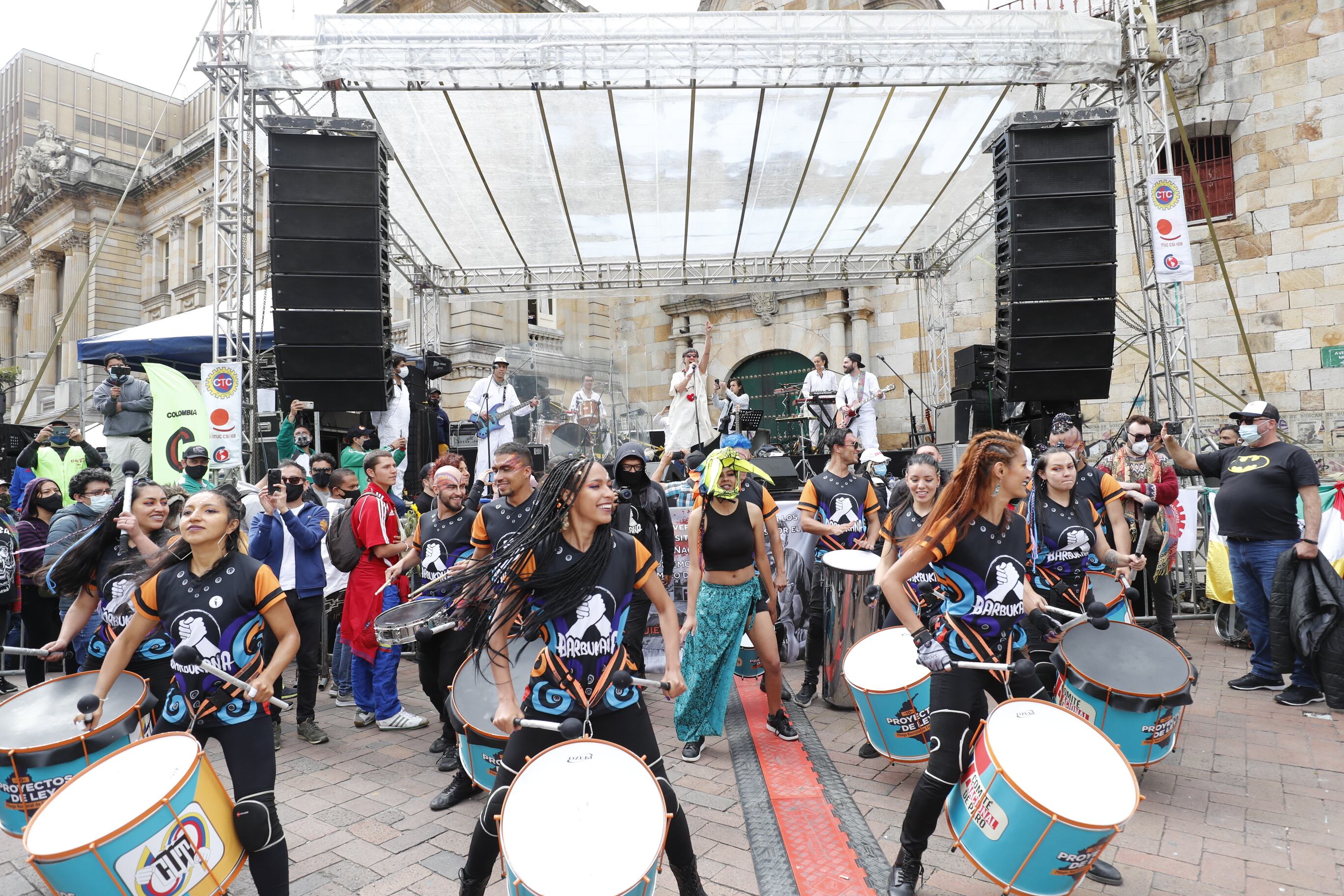 Celebración del 20 de julio.