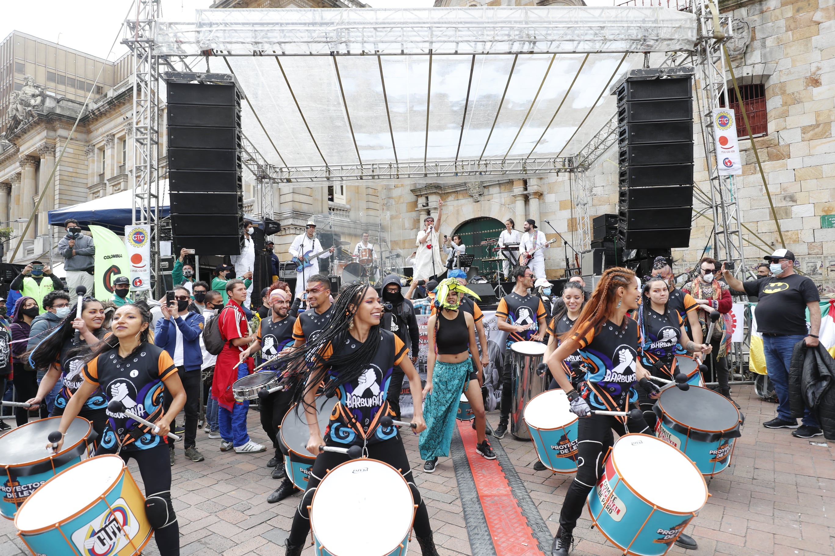 Celebración del 20 de julio.