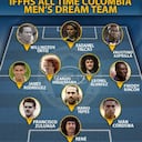 Once Ideal histórico de la Selección Colombia