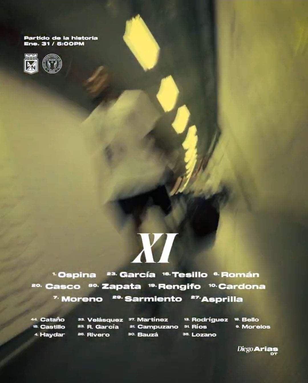 Formación de Nacional.