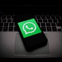 WhatsApp logo displayed on a phone screen is seen in this illustration photo taken on October 21, 2020 in Krakow, Poland.
(Photo Illustration by Jakub Porzycki/NurPhoto via Getty Images)