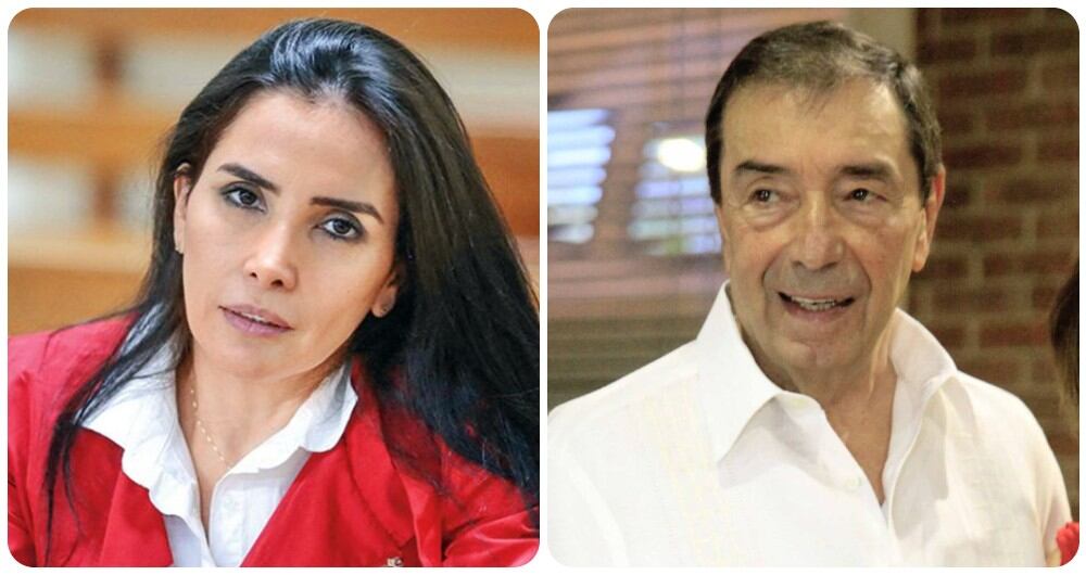 Aida Merlano y Fuad Char.