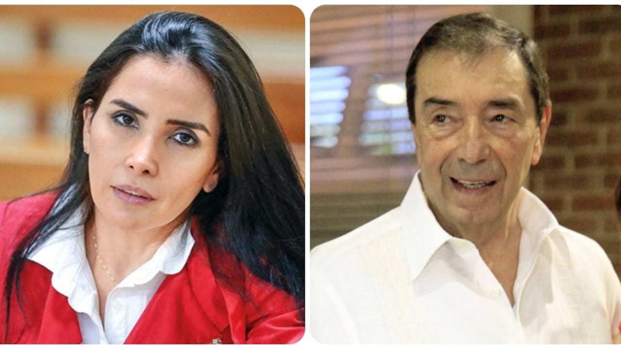 Aida Merlano y Fuad Char.