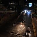 Cali: Informe de domingo Cali a oscuras, las principales vias del norte y centro de la ciudad se encuentra completamente a oscura, el alumbrado público no funciona. foto José L Guzmán El País,