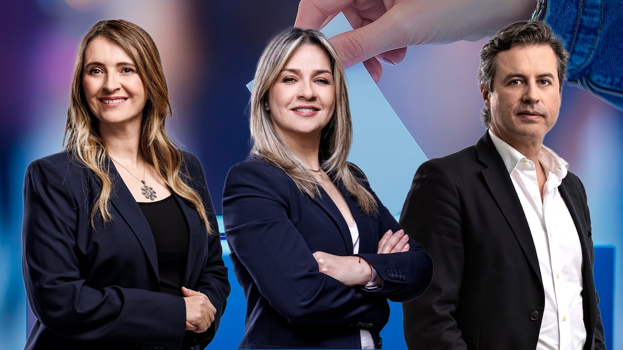 Paloma Valencia, Vicky Dávila y Juan Manuel Galán.