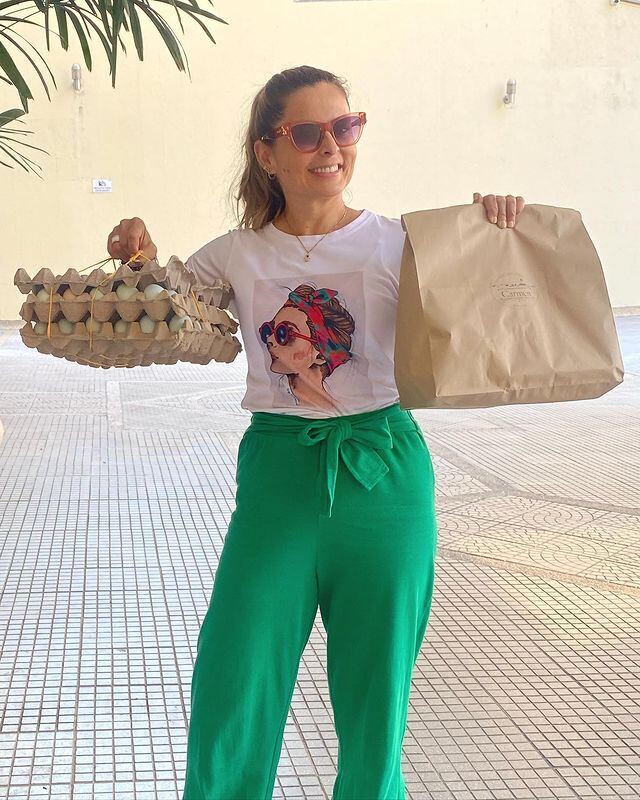 Gina Acuña se dedicó a vender productos orgánicos