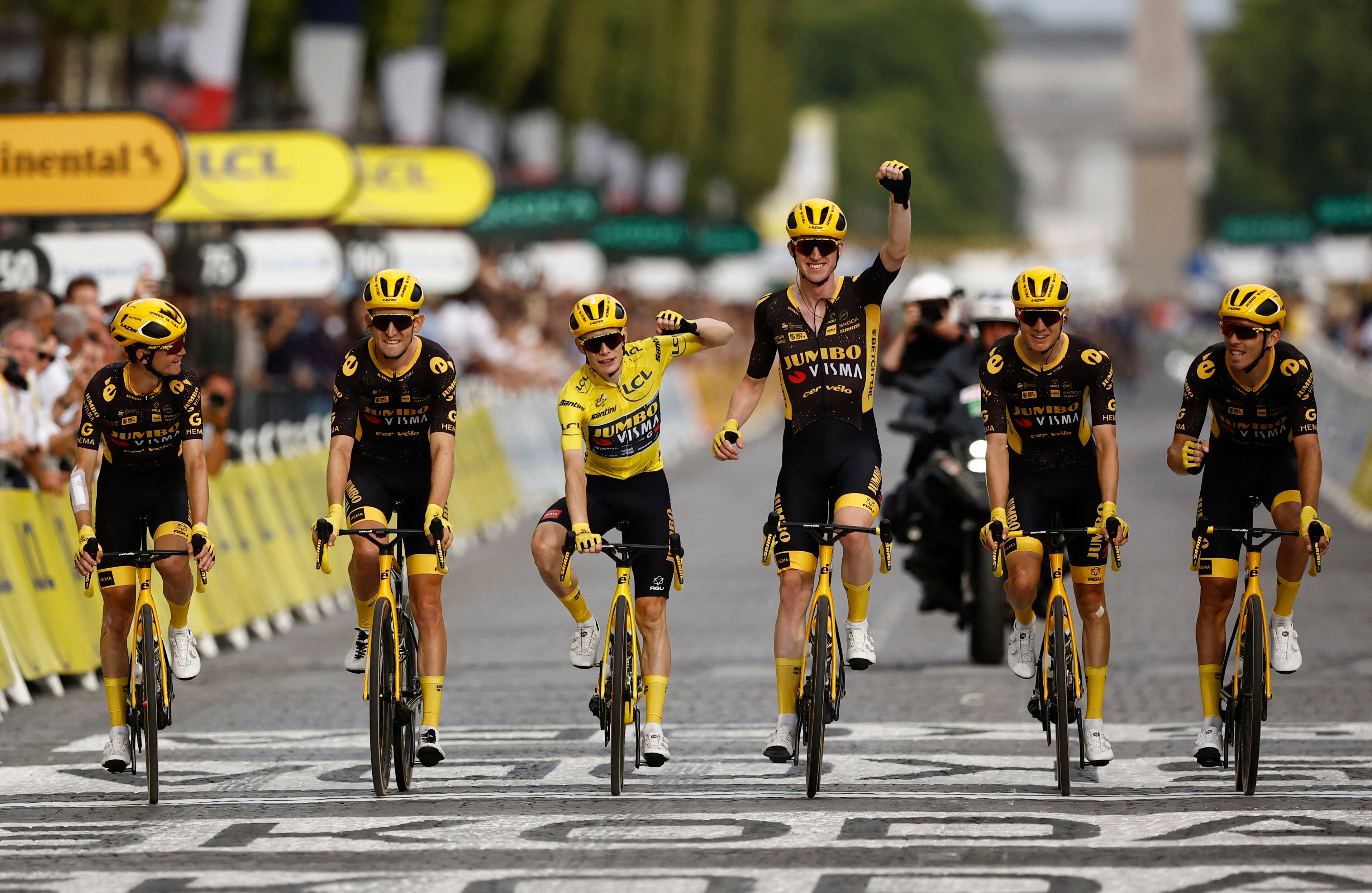 Jonas Vingegaard, campeón del Tour.