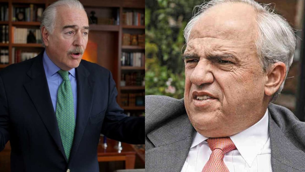 Expresidentes Andrés Partrana y Ernesto Samper