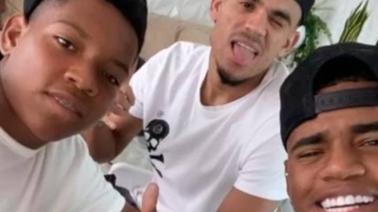 Jesús Manuel, hermano de "Lucho", sigue los pasos del crack colombiano. Foto: Colprensa.