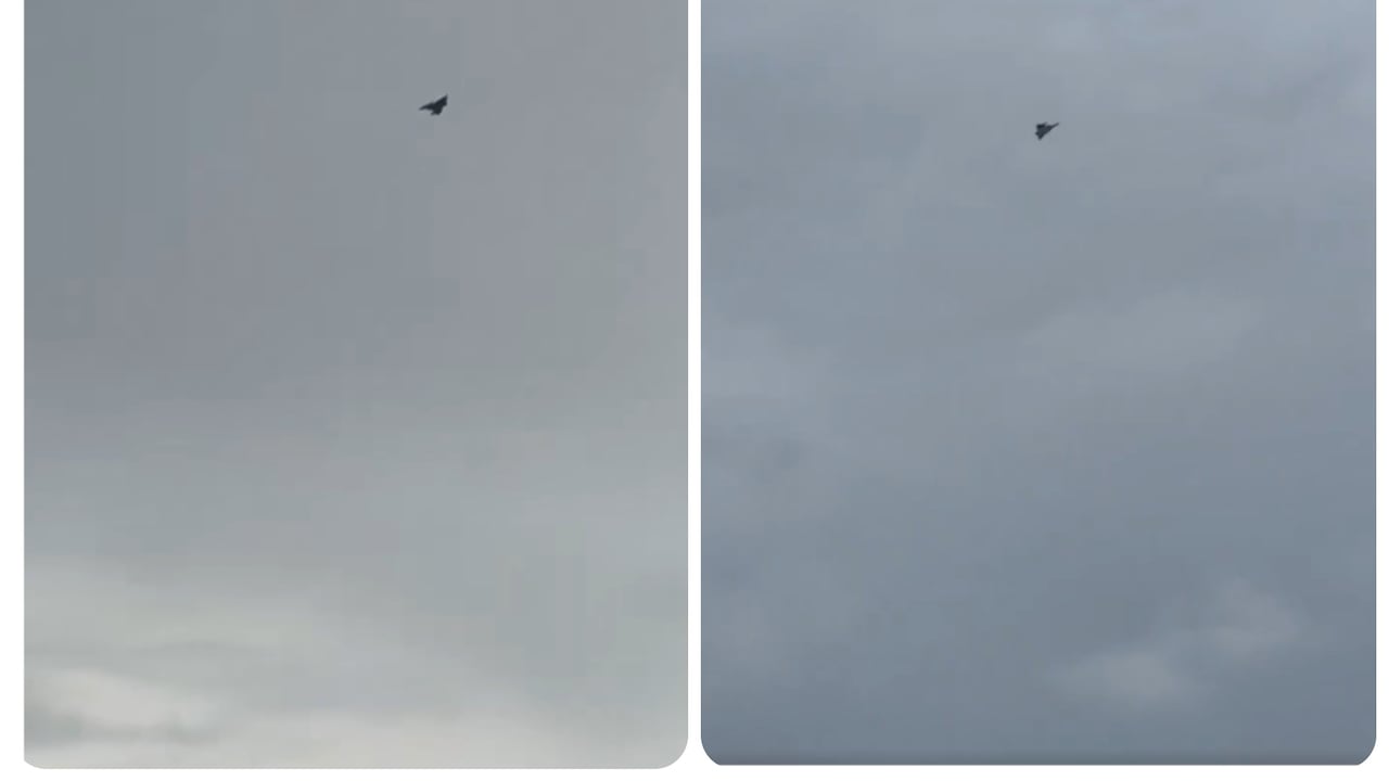 Aviones Kfir generaron alerta en Bucaramanga.