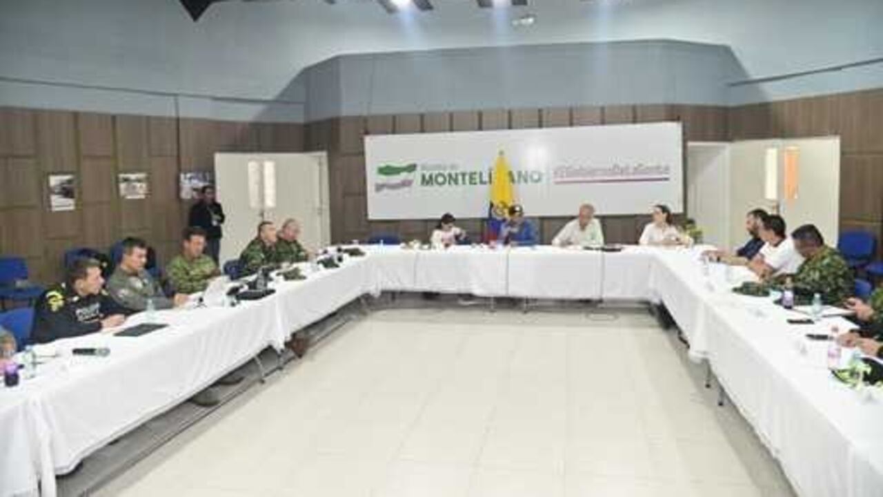 Consejo de Seguridad se realizó en Montelibano, Córdoba