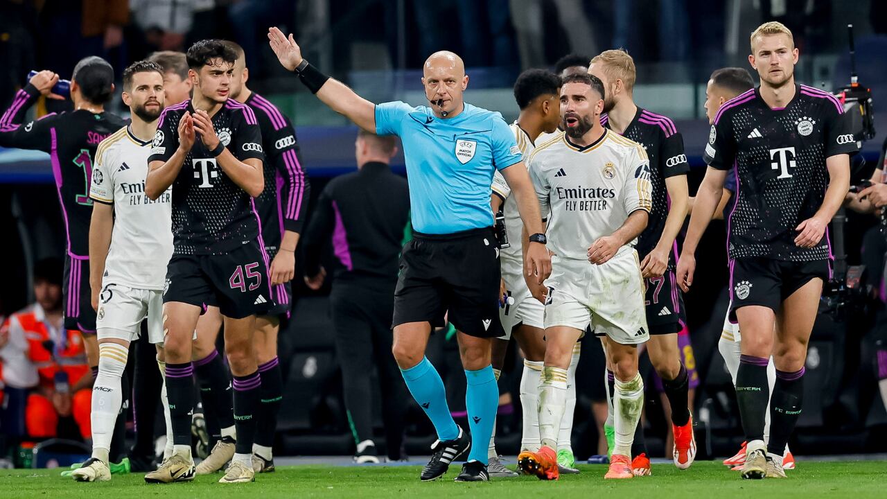 Polémico desenlace de la semifinal entre Real Madrid y Bayern Múnich por UCL