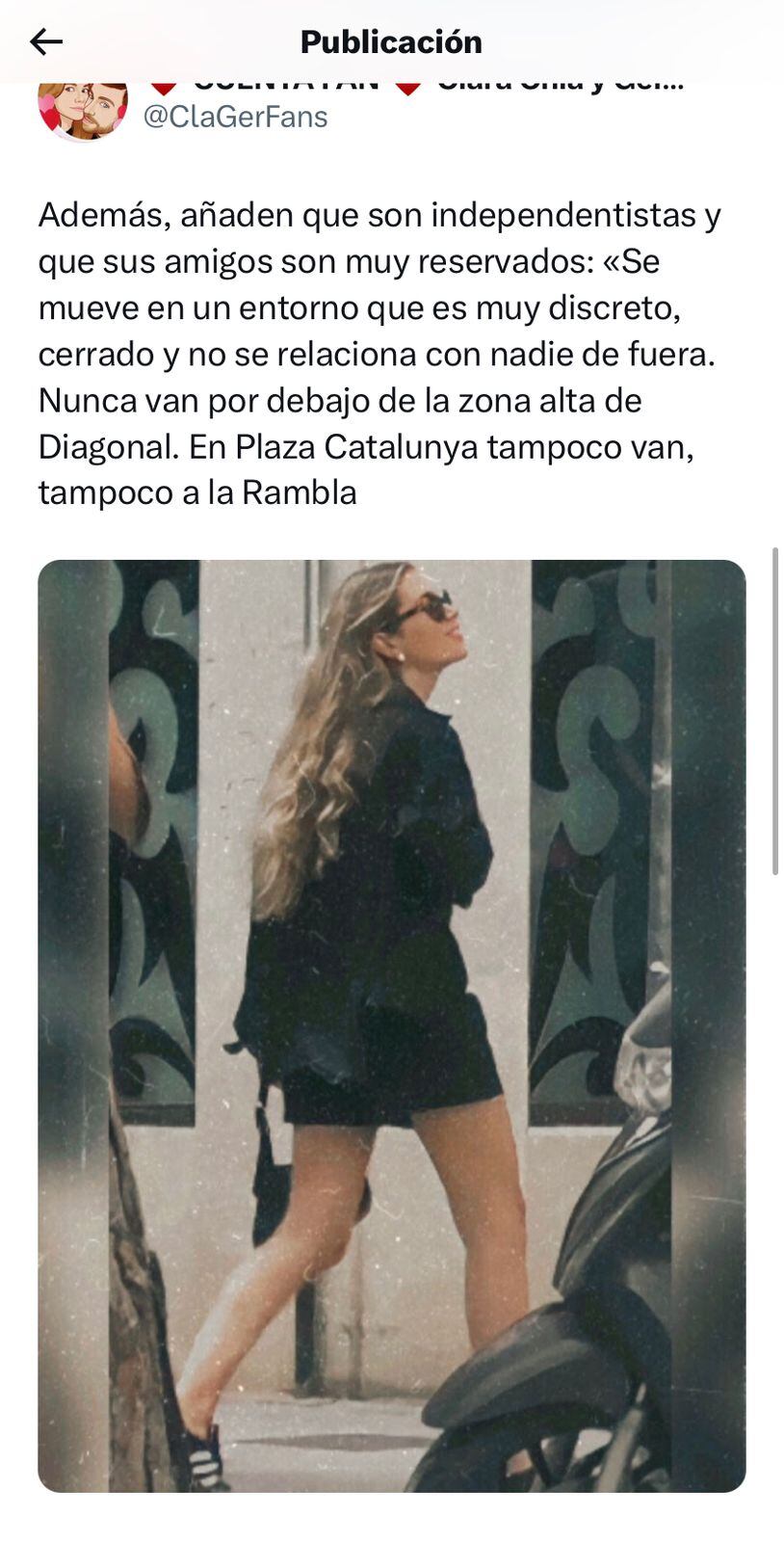 Círculo social de la española.