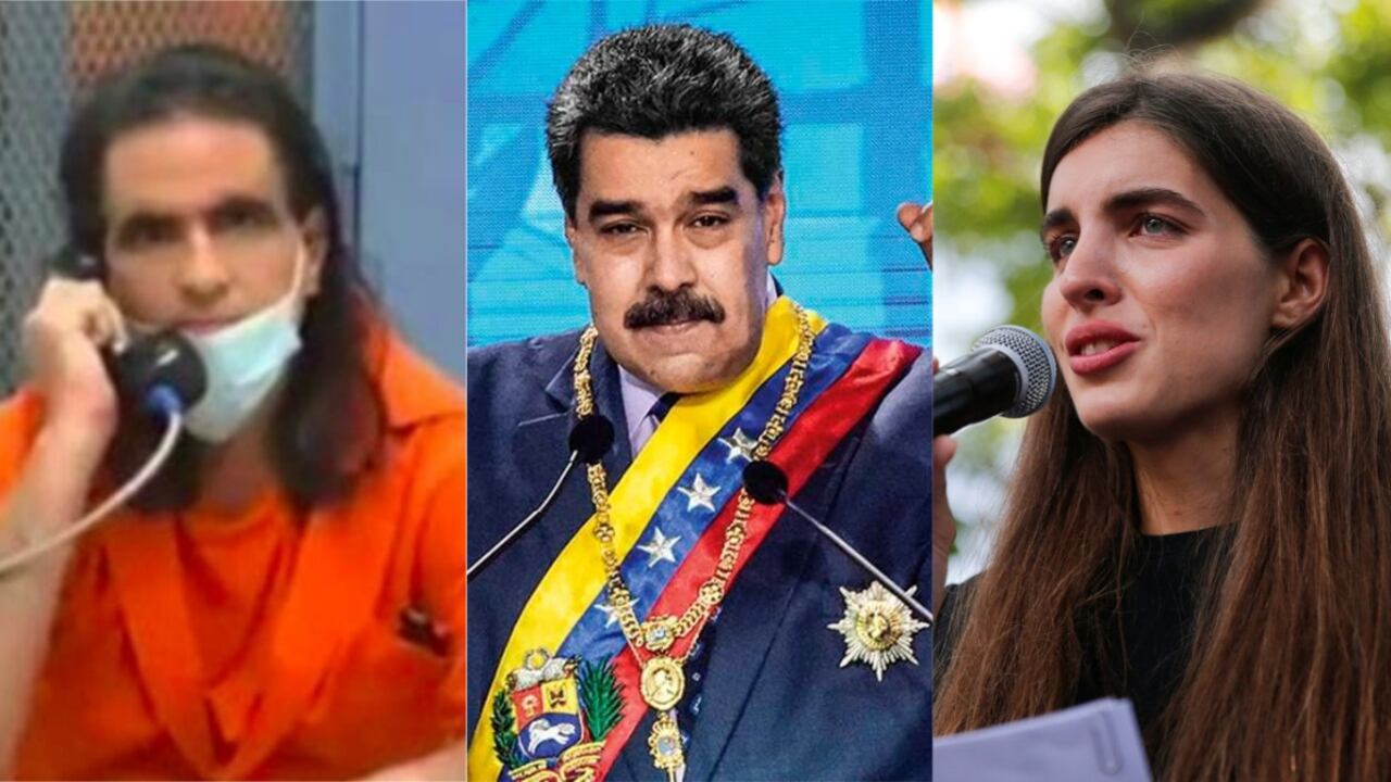 Álex Saab, Nicolás Maduro y Camila Fabri