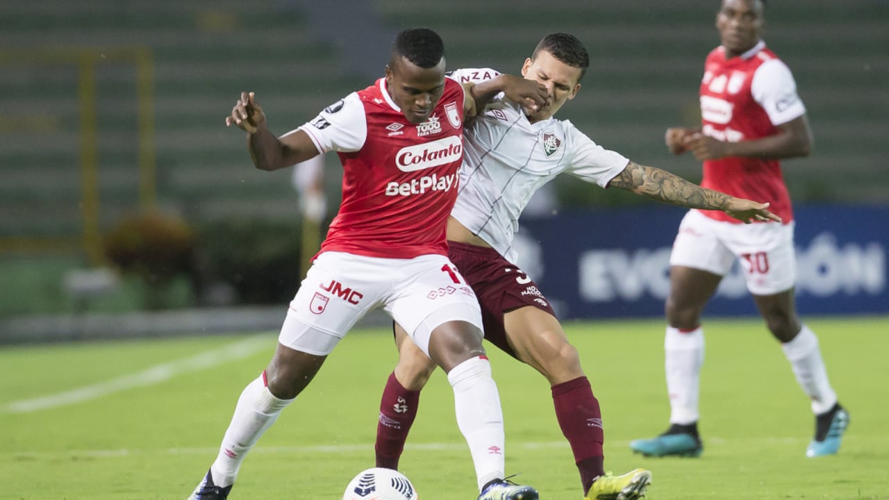 Santa Fe vs. Fluminense - Copa Libertadores. Foto: Conmebol