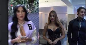 Así fue el encuentro de Aida Victoria Merlano con Yéferson Cossio y su novia, Carolina Gómez