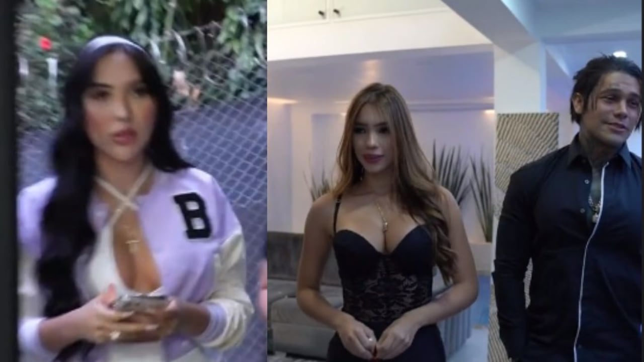 Así fue el encuentro de Aida Victoria Merlano con Yéferson Cossio y su novia, Carolina Gómez